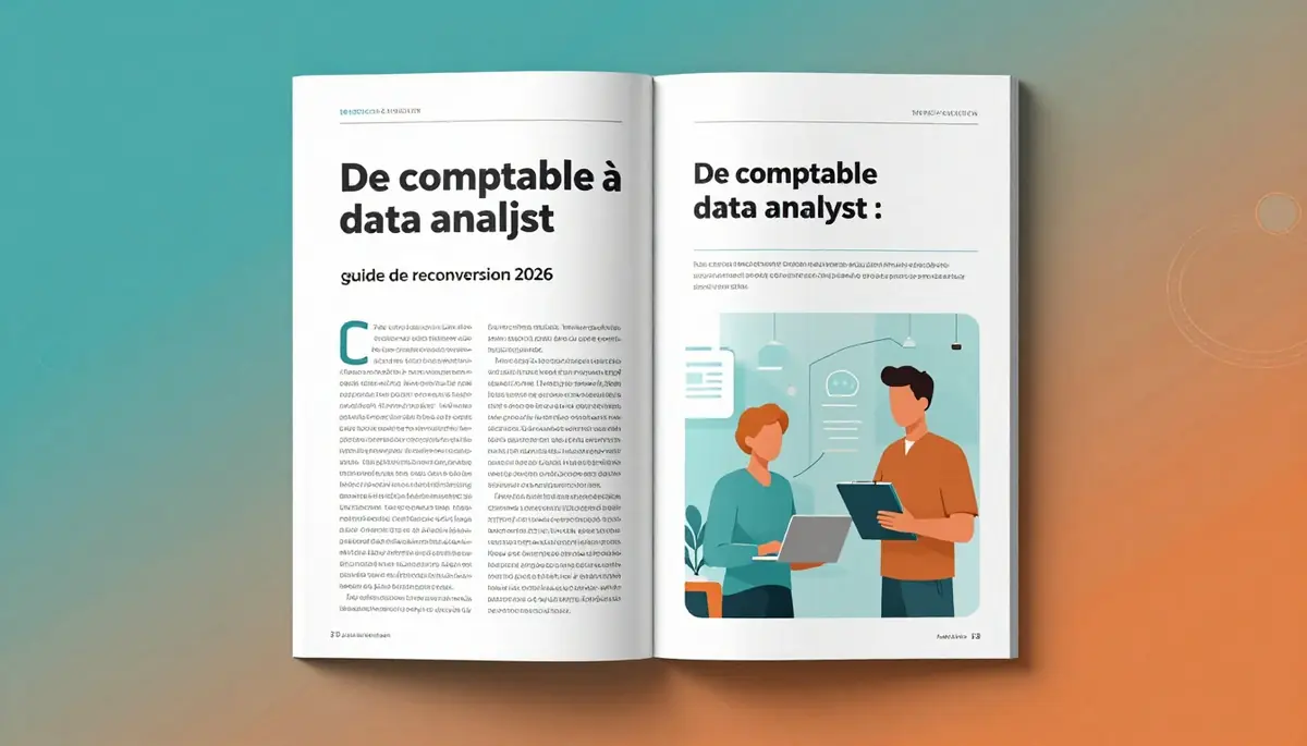 De comptable à data analyst : guide de reconversion 2026