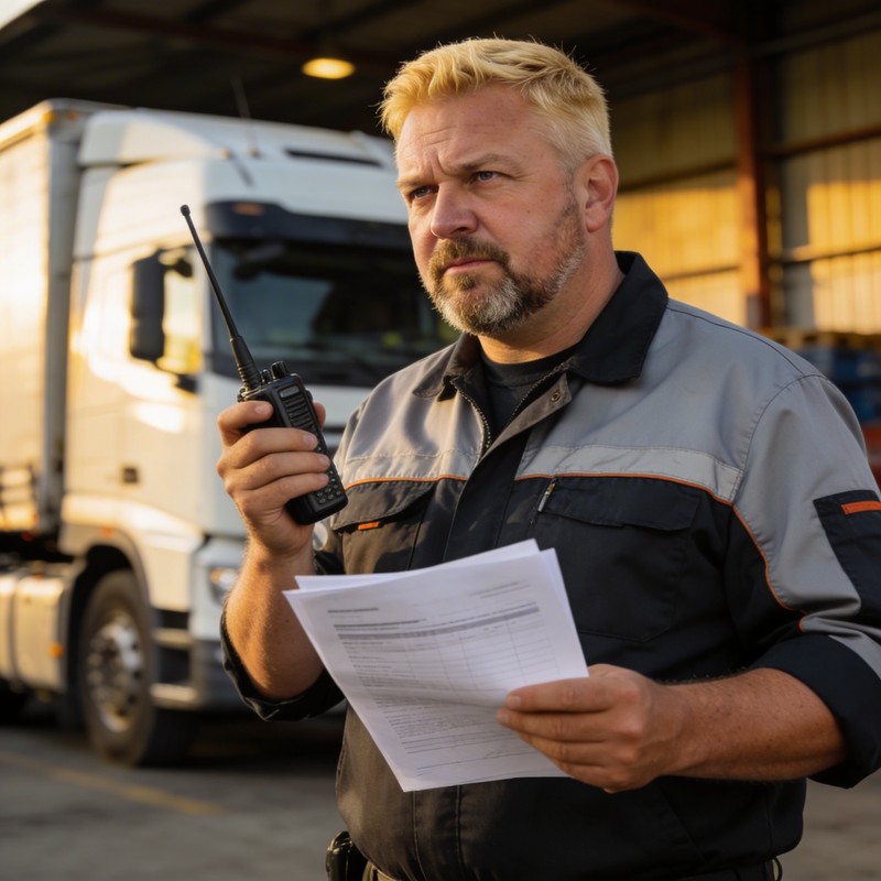 Chauffeur poids lourds