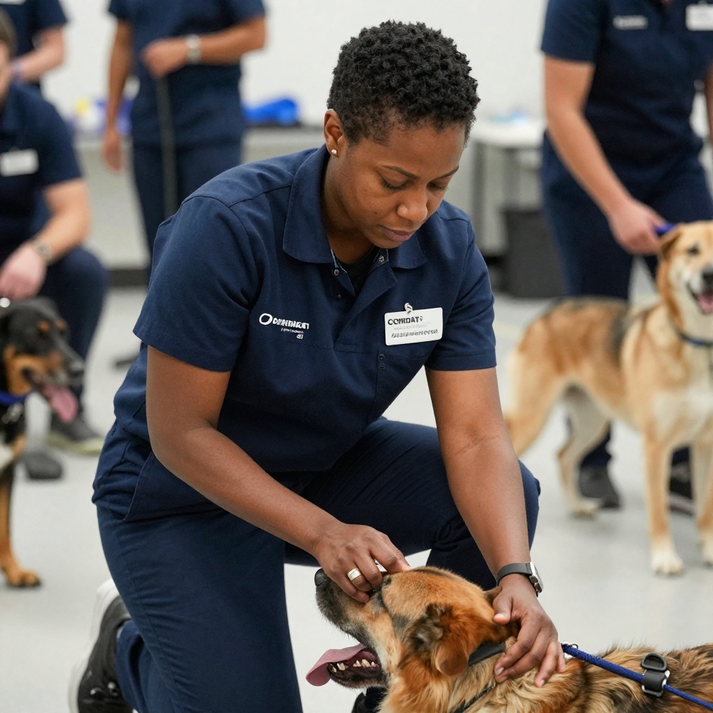 Reconversion Educateur canin / Educatrice canine en 2026 : Score IA 22%, CPF, Competences transferables en 2026