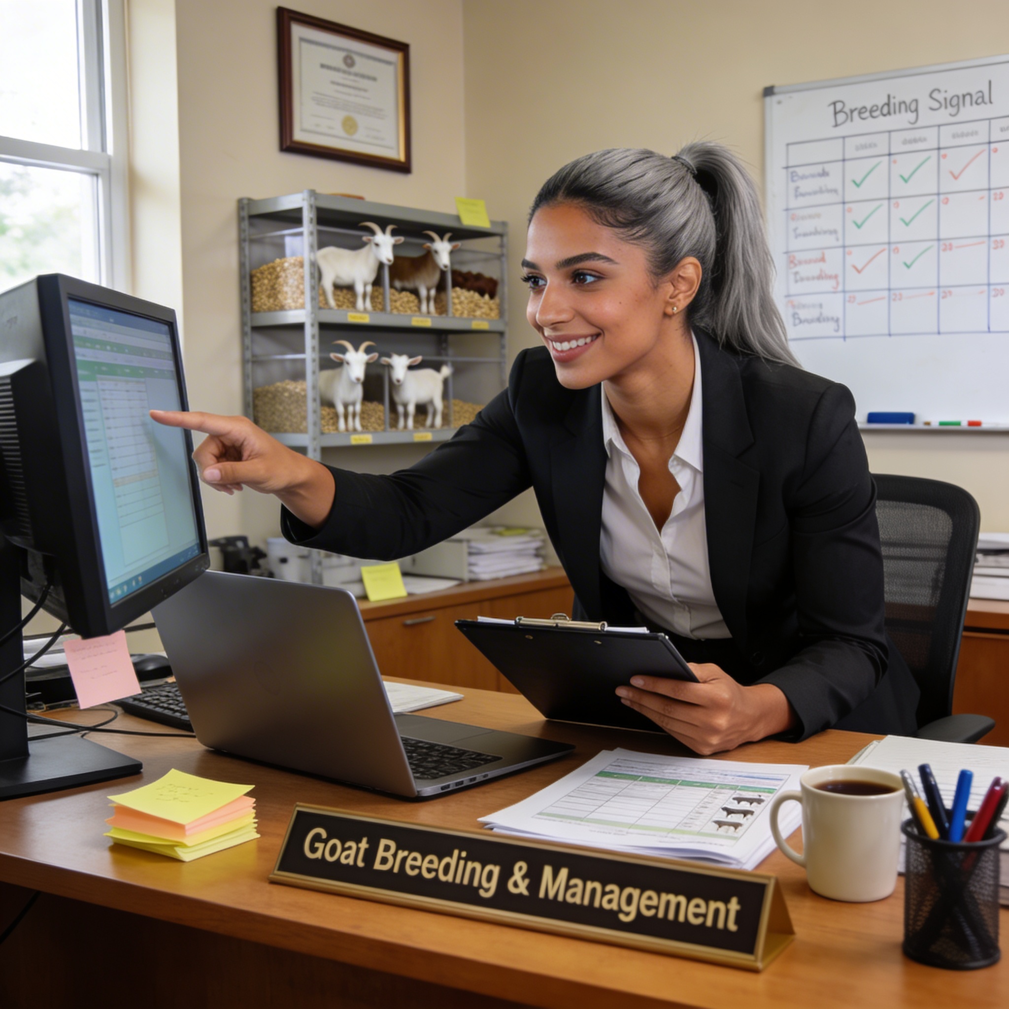 Formation éleveur de chèvres IA