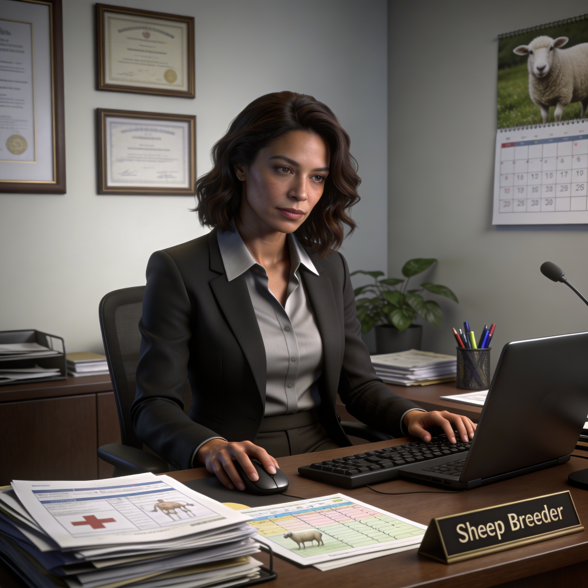 Formation éleveur ovin IA