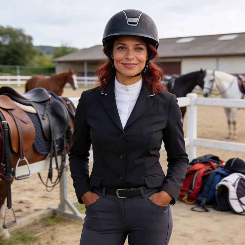 Moniteur d'équitation