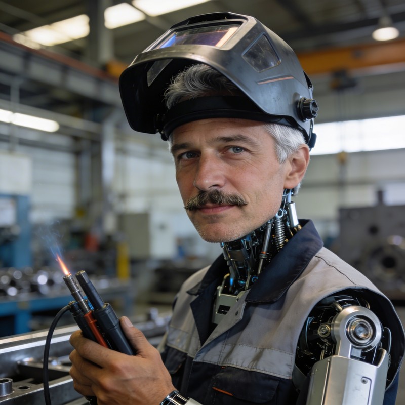 Opérateur de soudage robot