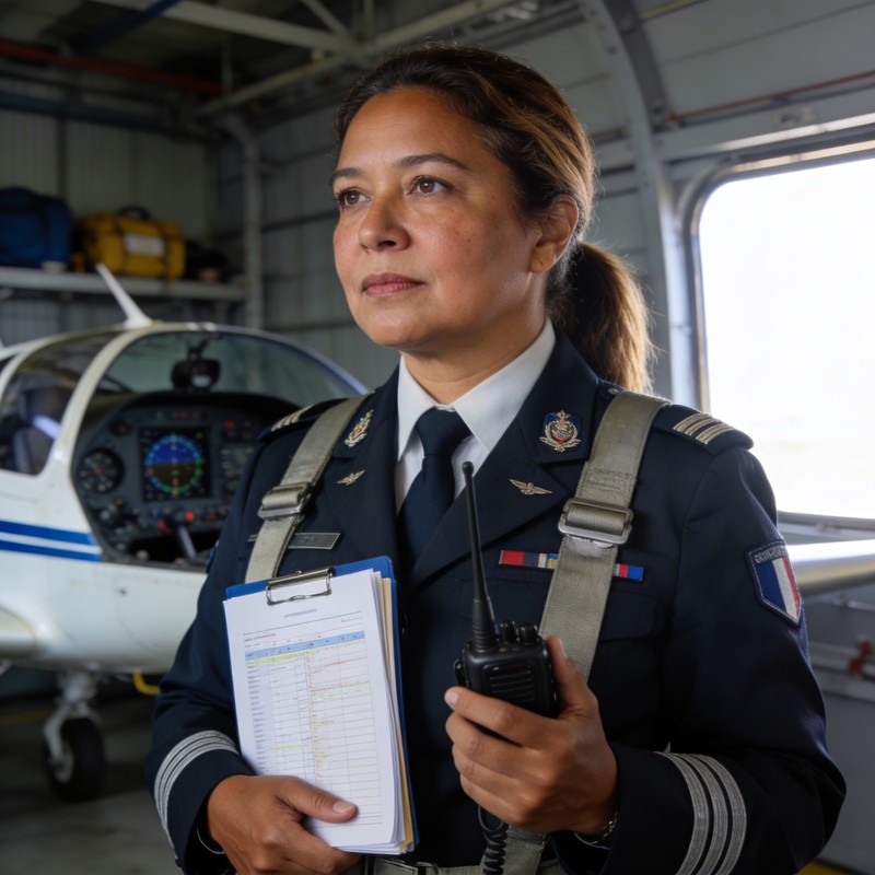Pilote de copilote aviation