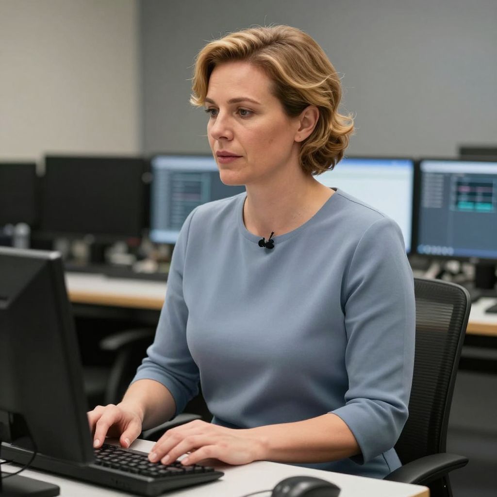 présentatrice radio — risque IA 2026