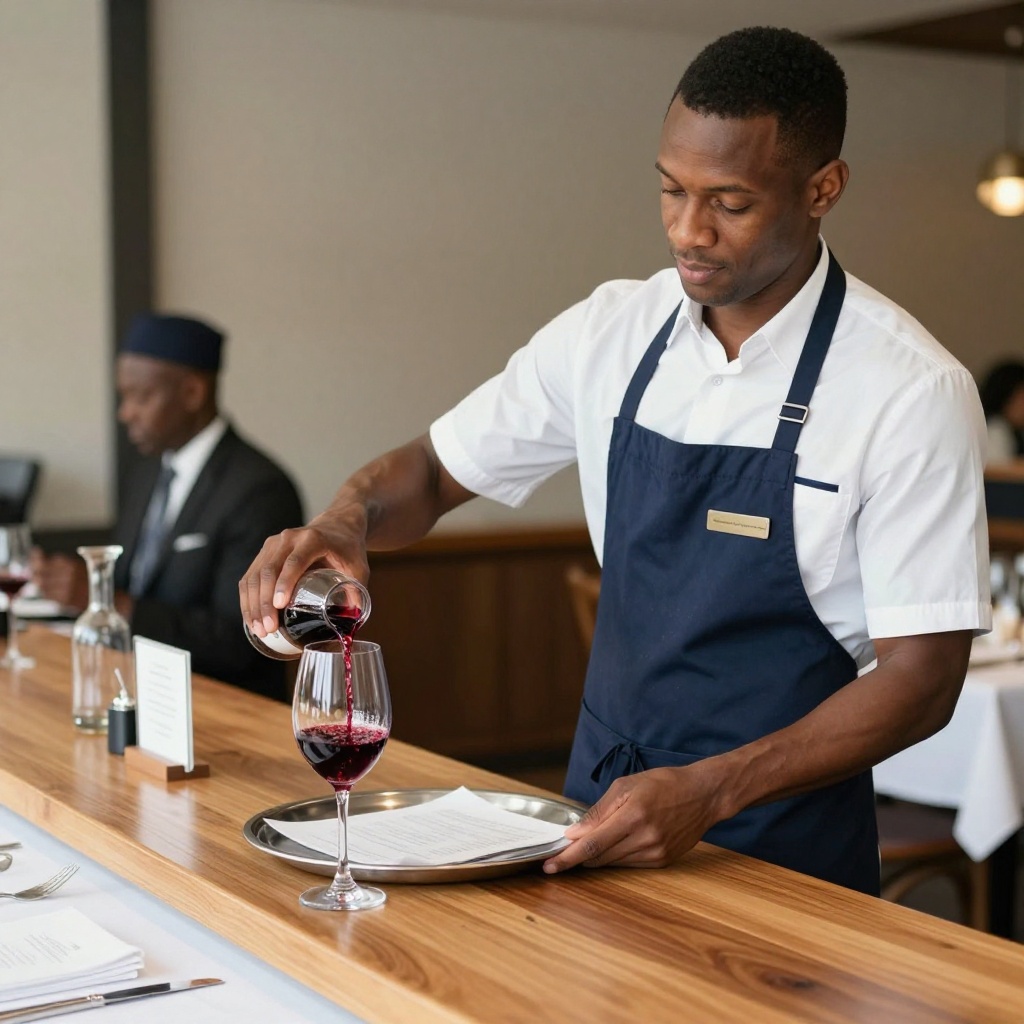 Server Fine Dining et l'IA en 2026 : Score CRISTAL-10 80%, Salaire, Reconversion face à l'IA en 2026