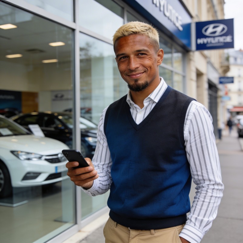 Vendeur automobile