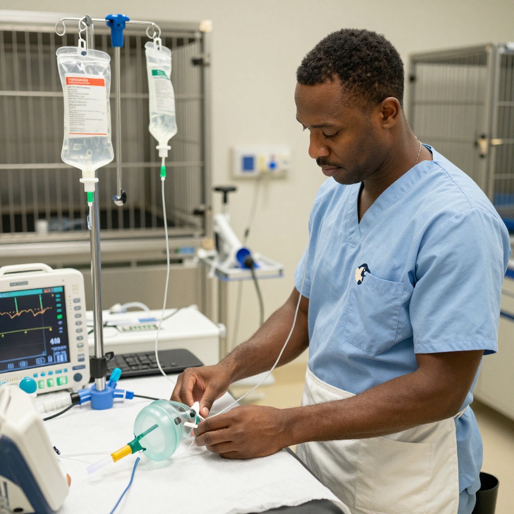 Veterinary Anesthesiologist et l'IA en 2026 : Score CRISTAL-10 64%, Salaire, Reconversion face à l'IA en 2026